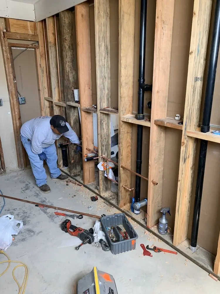 Commercial rough-in plumbing for Commercial Plumbing in Northbrook